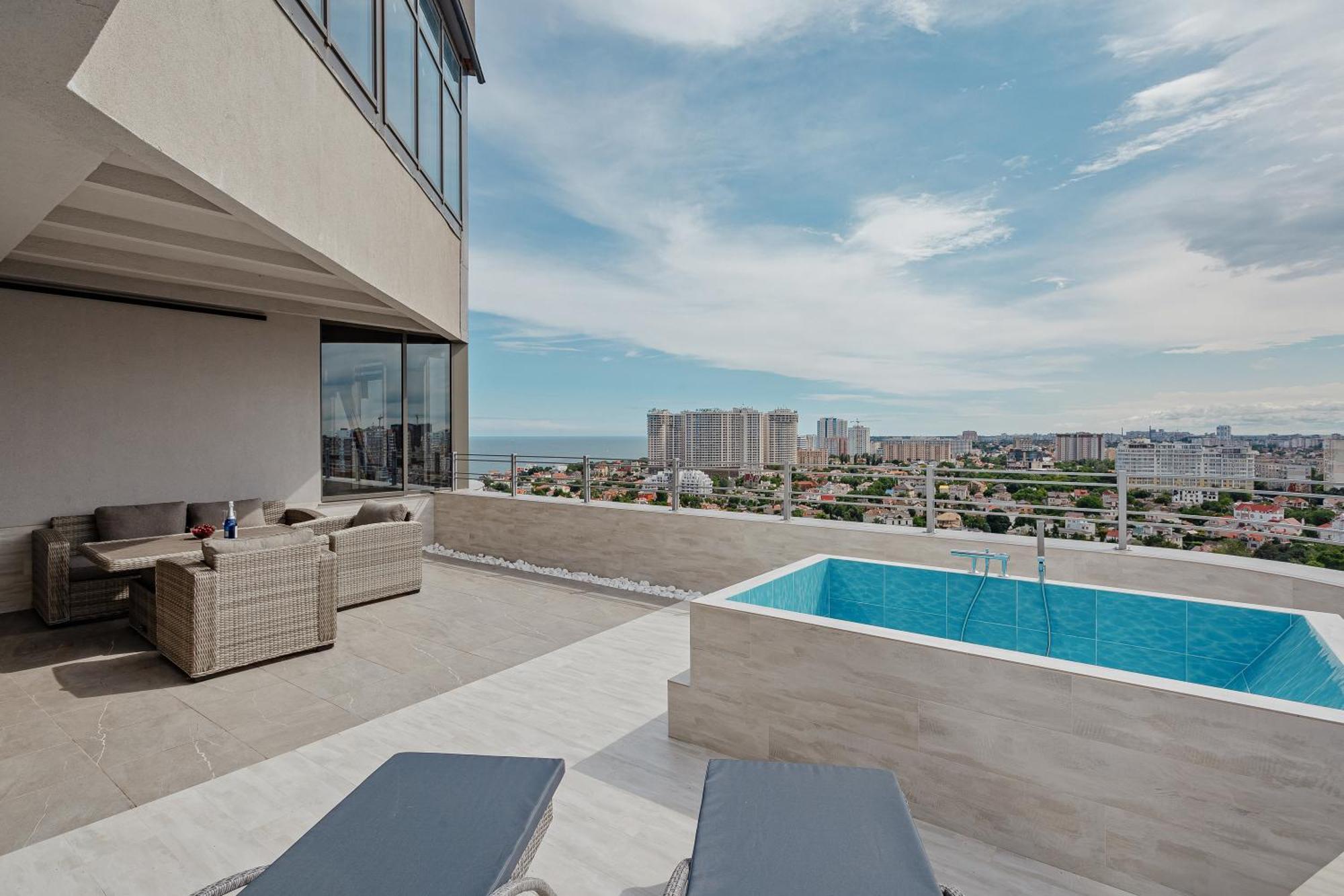 Plaza Arcadia Apartments Oděsa Pokoj fotografie